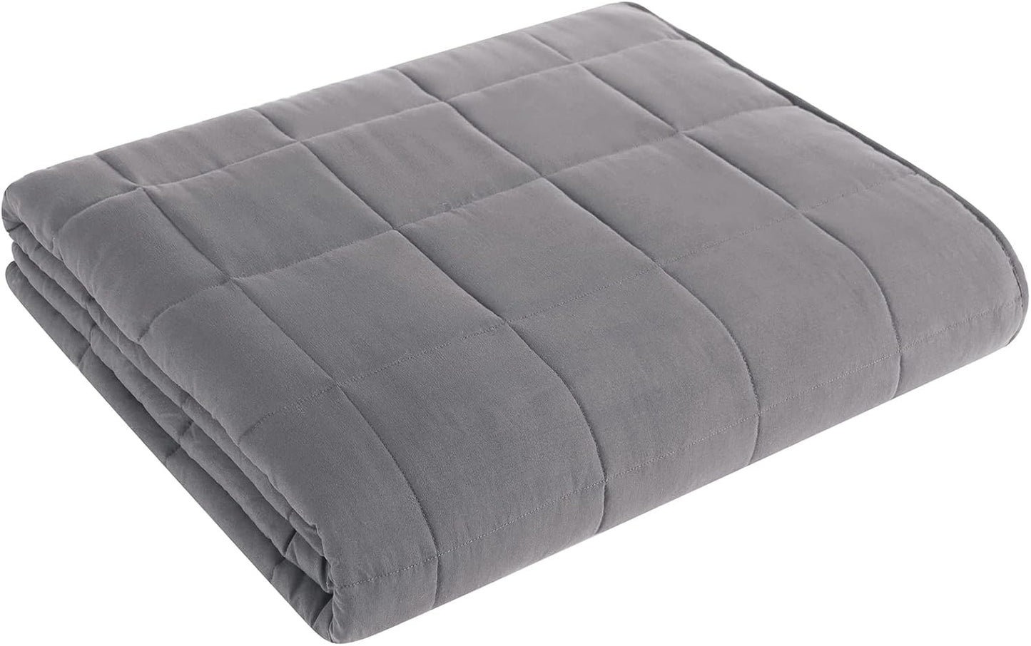 L'AGRATY Weighted Blanket 88x104 20lbs Cooling Comfort