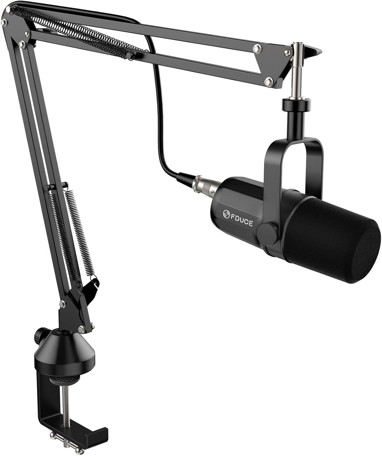 FDUCE XLR Dynamic Microphone for Clear Vocal Recording & Gaming