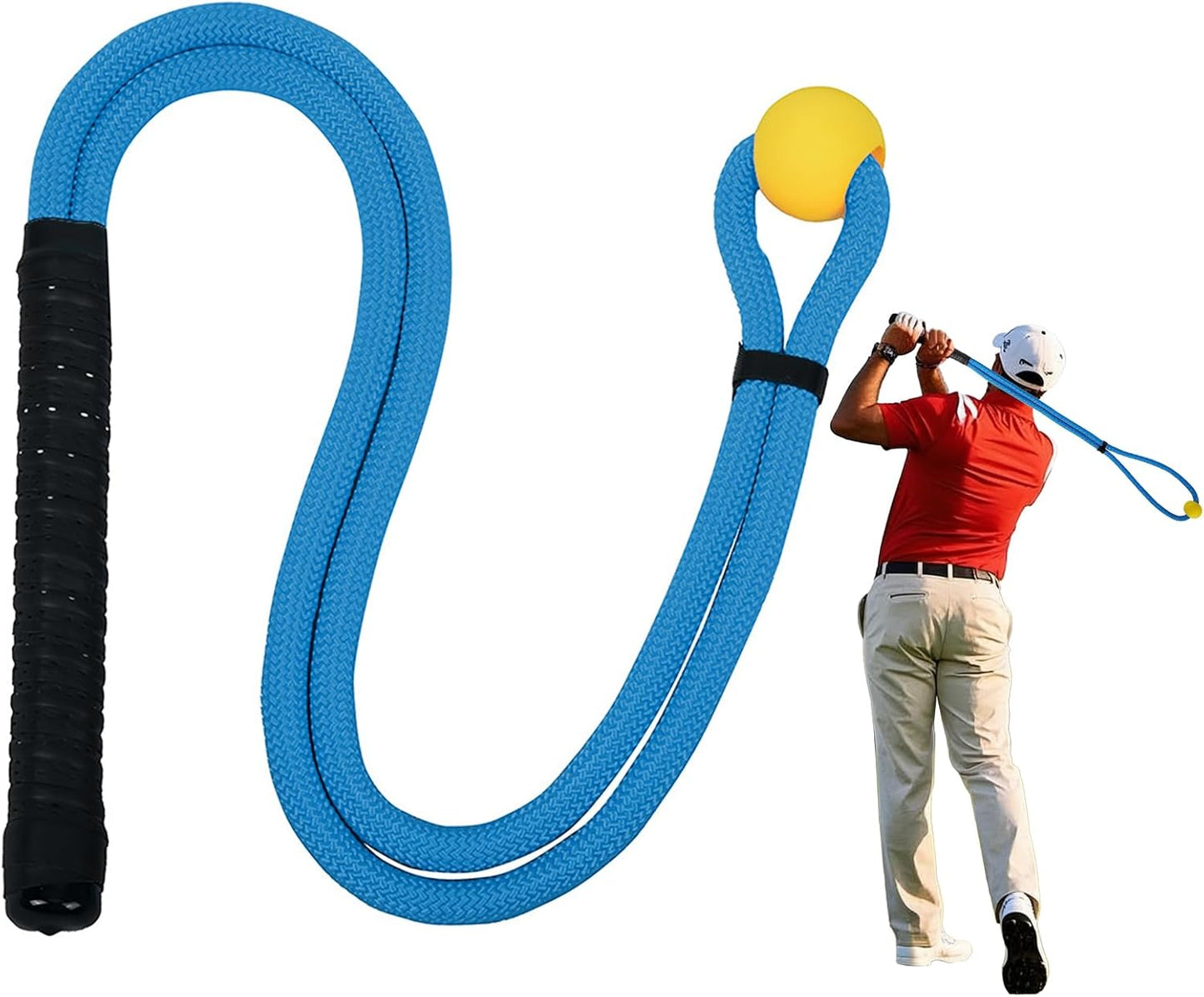 Golf Rope Swing Trainer for Improved Speed and Flexibility