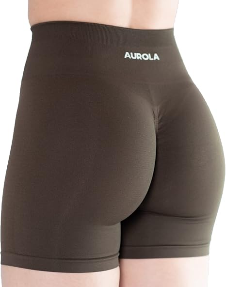 AUROLA Intensify Workout Shorts for Women Seamless Scrunch Design