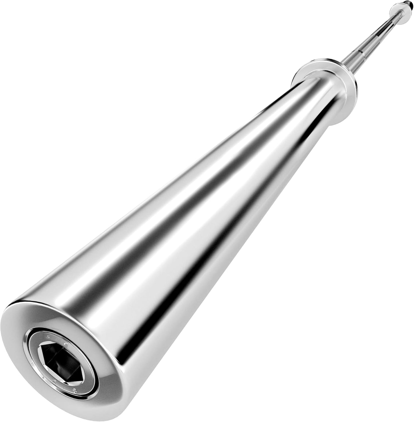 Olympic Barbell Curl Bar for Home Gym - 6ft Strength Training