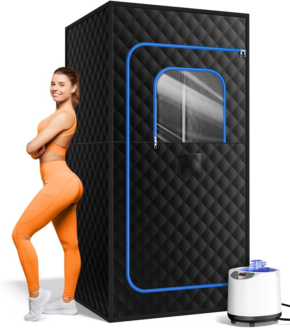Portable Sauna with 1200W Steamer - Ultimate Relaxation!
