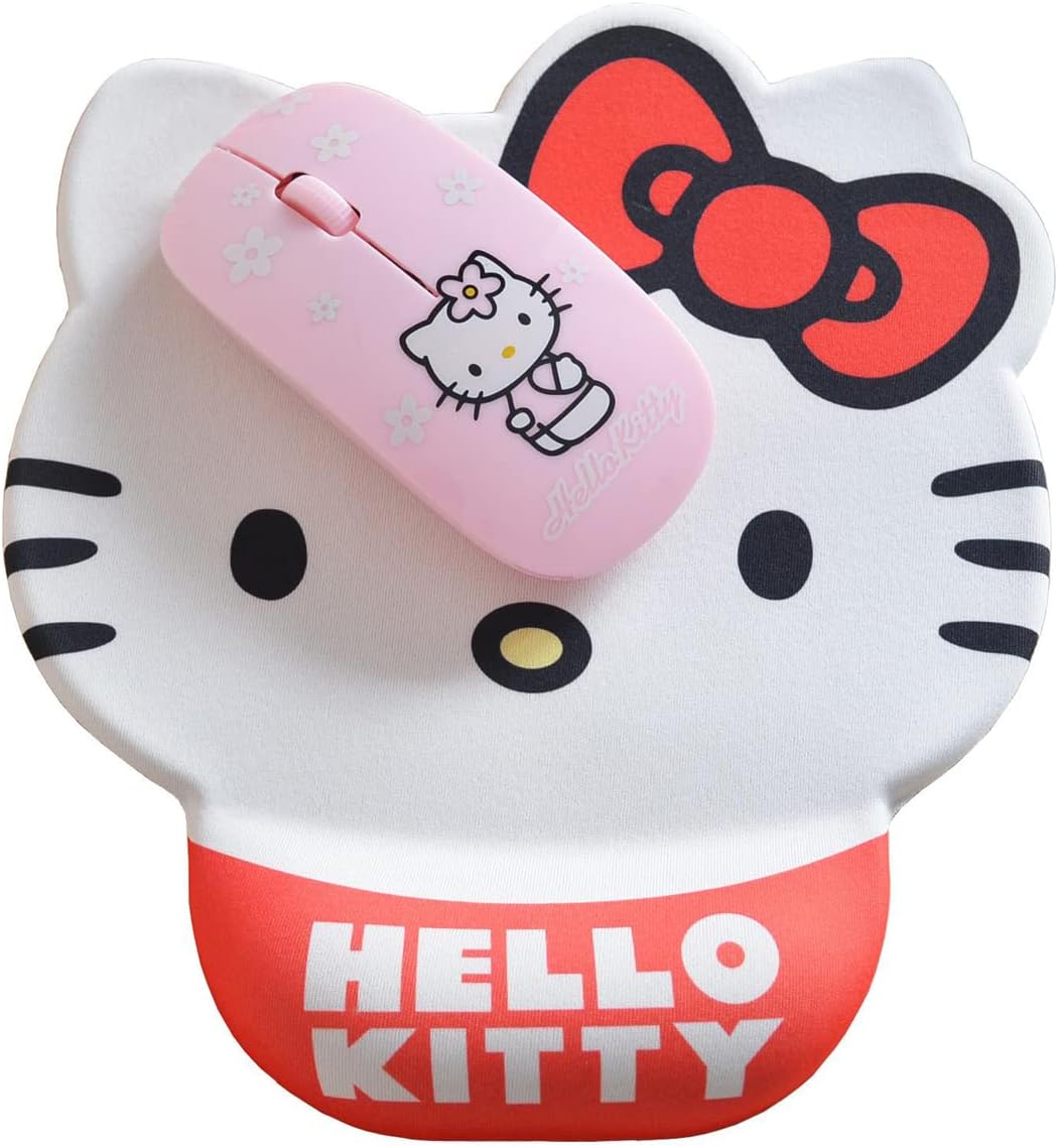 Hello Kitty Wrist Support Mouse Pad