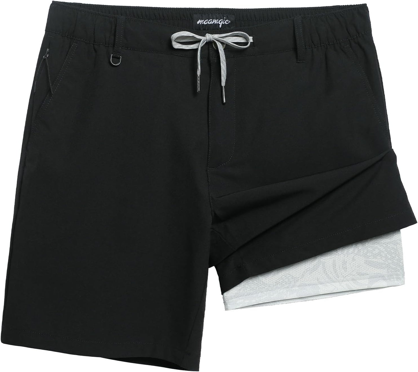 Mens Casual Shorts with Compression Liner for Ultimate Comfort
