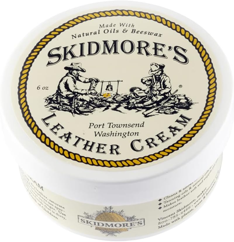 Skidmore's 100% Natural Leather Cream: Water Repellent Repair