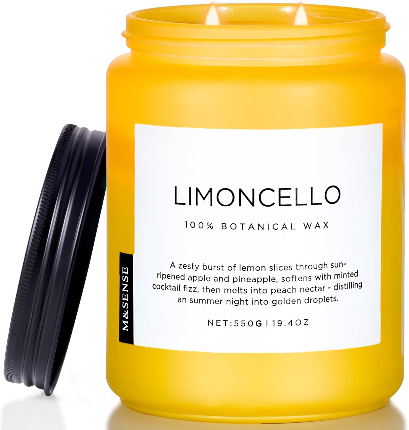 Limocello Summer Scented Candle for Relaxation and Home Decor