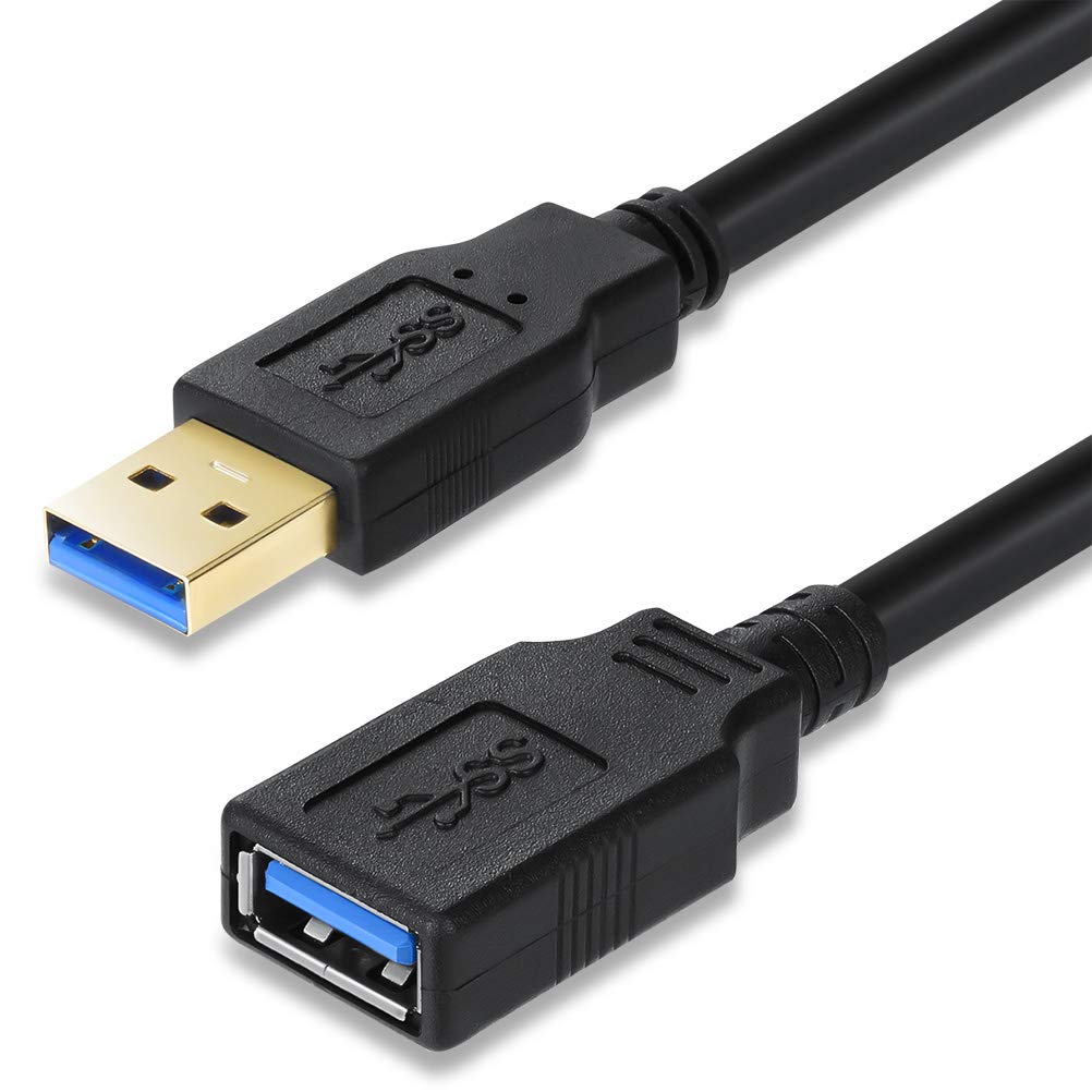 15FT High-Speed USB 3.0 Extender Cord - 5Gbps Data Transfer