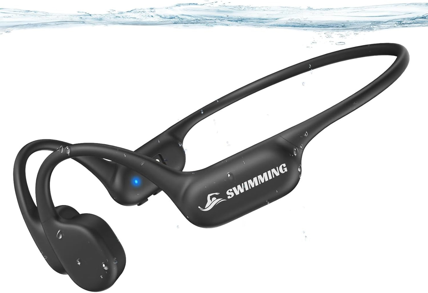 Bone Conduction Swimming Headphones with MP3 Player and Bluetooth