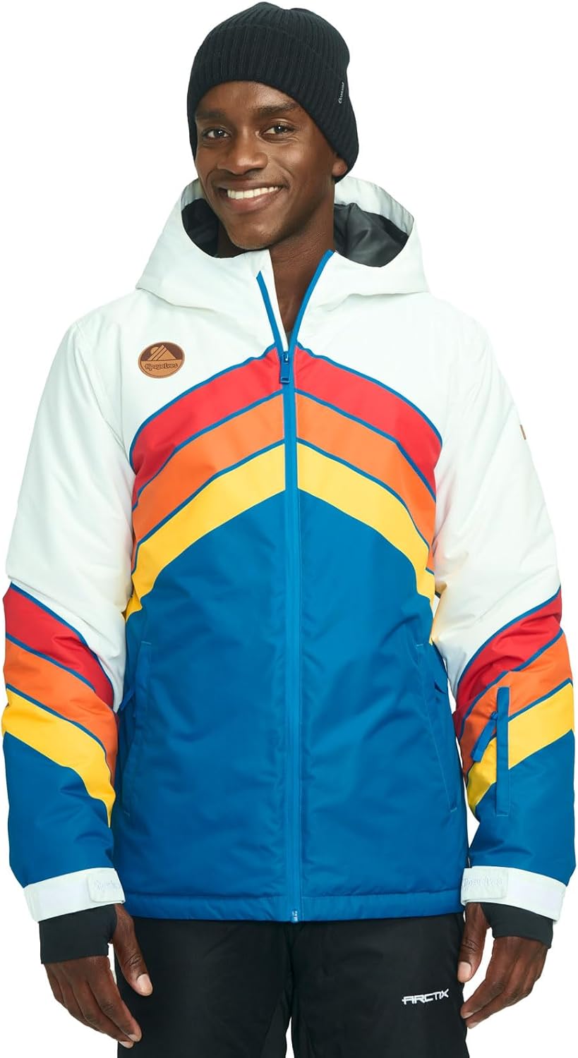 Colorful Waterproof Ski Jackets by Tipsy Elves
