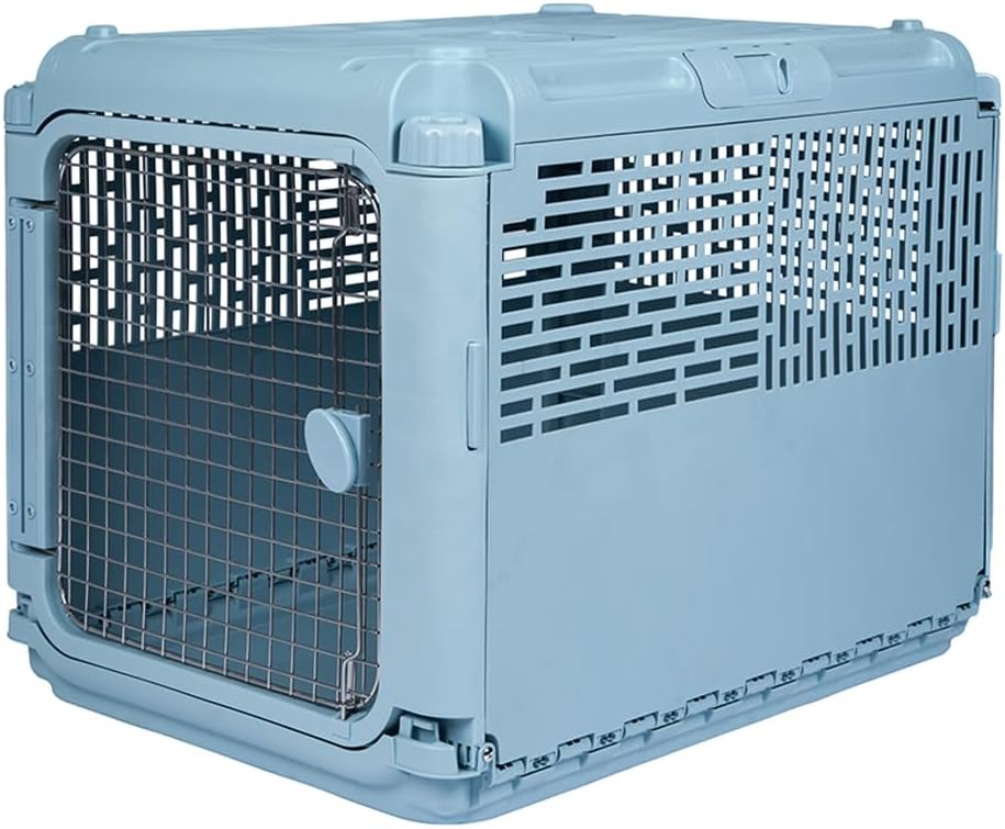 Travel Pet Crate for Medium Dogs - Collapsible & Lightweight
