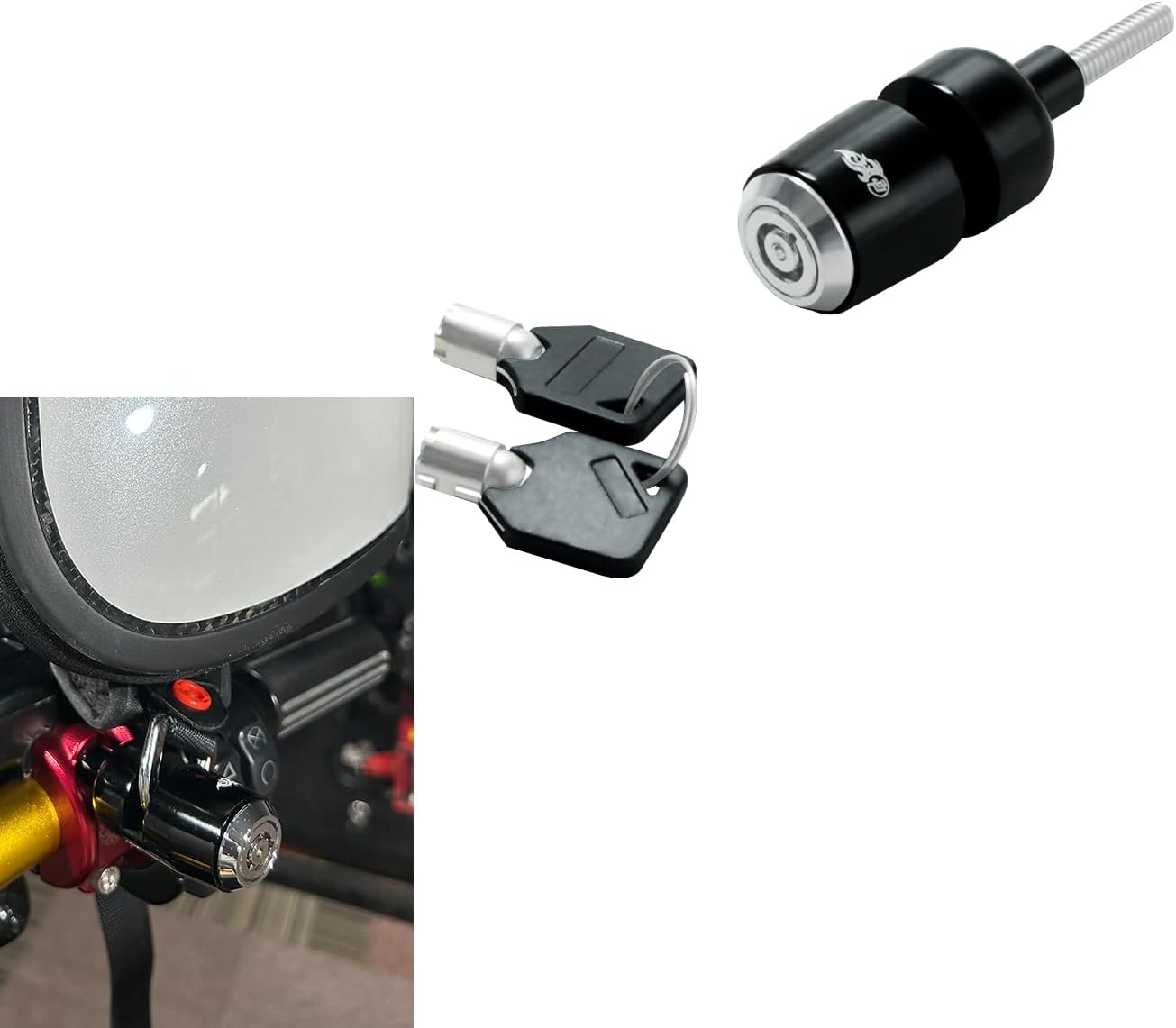 Secure Ride: POWER JAMES Helmet Lock for Harley Davidson