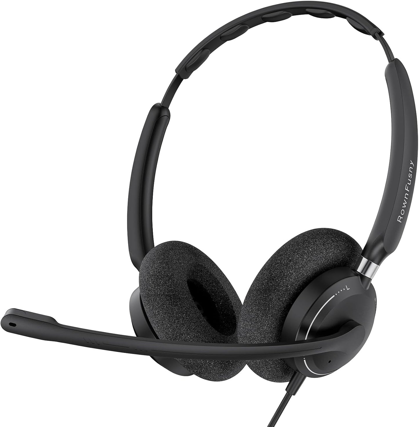 Headset with Microphone for PC - Noise Reduction & Comfort