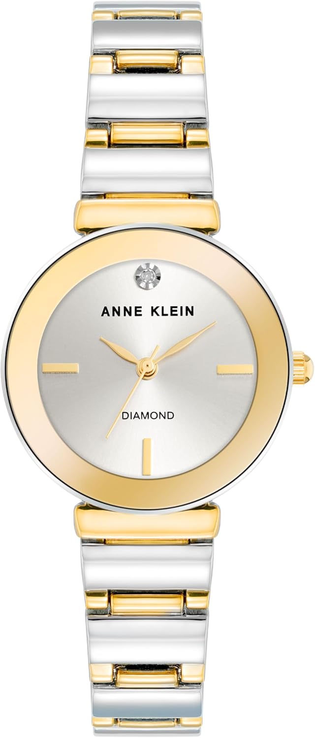 Anne Klein Women's Genuine Diamond Dial Bracelet Watch Review