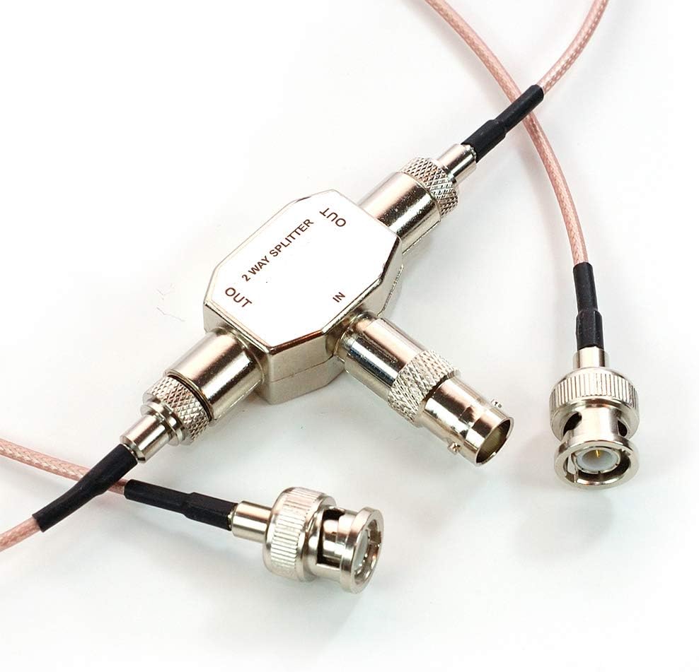 2-Way Antenna Signal Splitter for Uniden RadioShack Icom Alinco