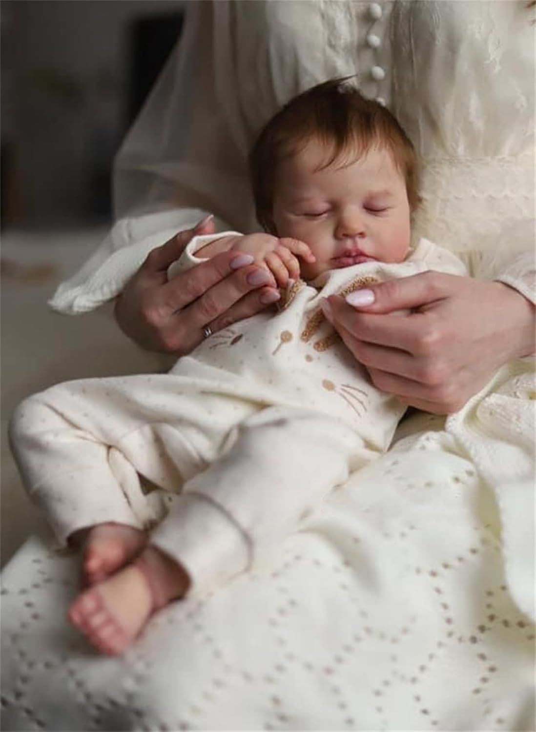 Realistic 20 Silicone Reborn Baby Doll - Poseable & Soft | Nanjing Tianzeng Gifts