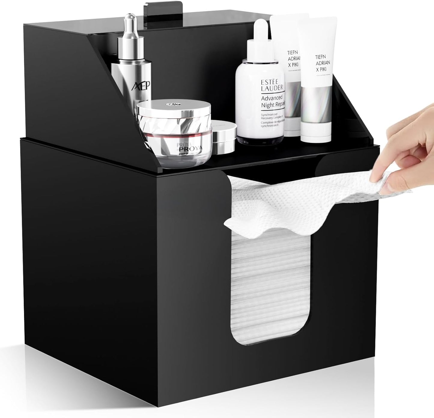 Disposable Facial Towels Storage Box for Clean Skin Club XL