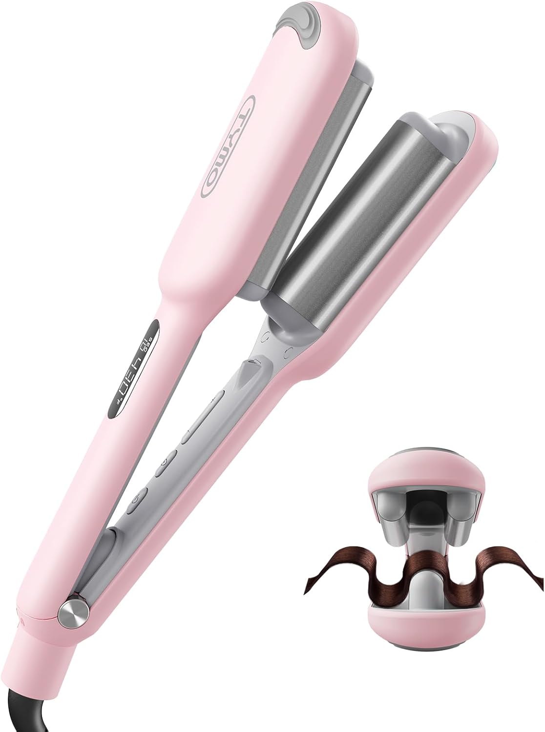 Curling Iron Hair Crimper Waver for Stunning Beach Waves