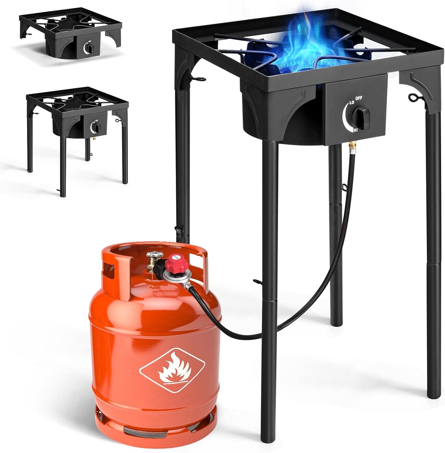 Outvita 1 Burner Propane Gas Stove for Outdoor Cooking Fun
