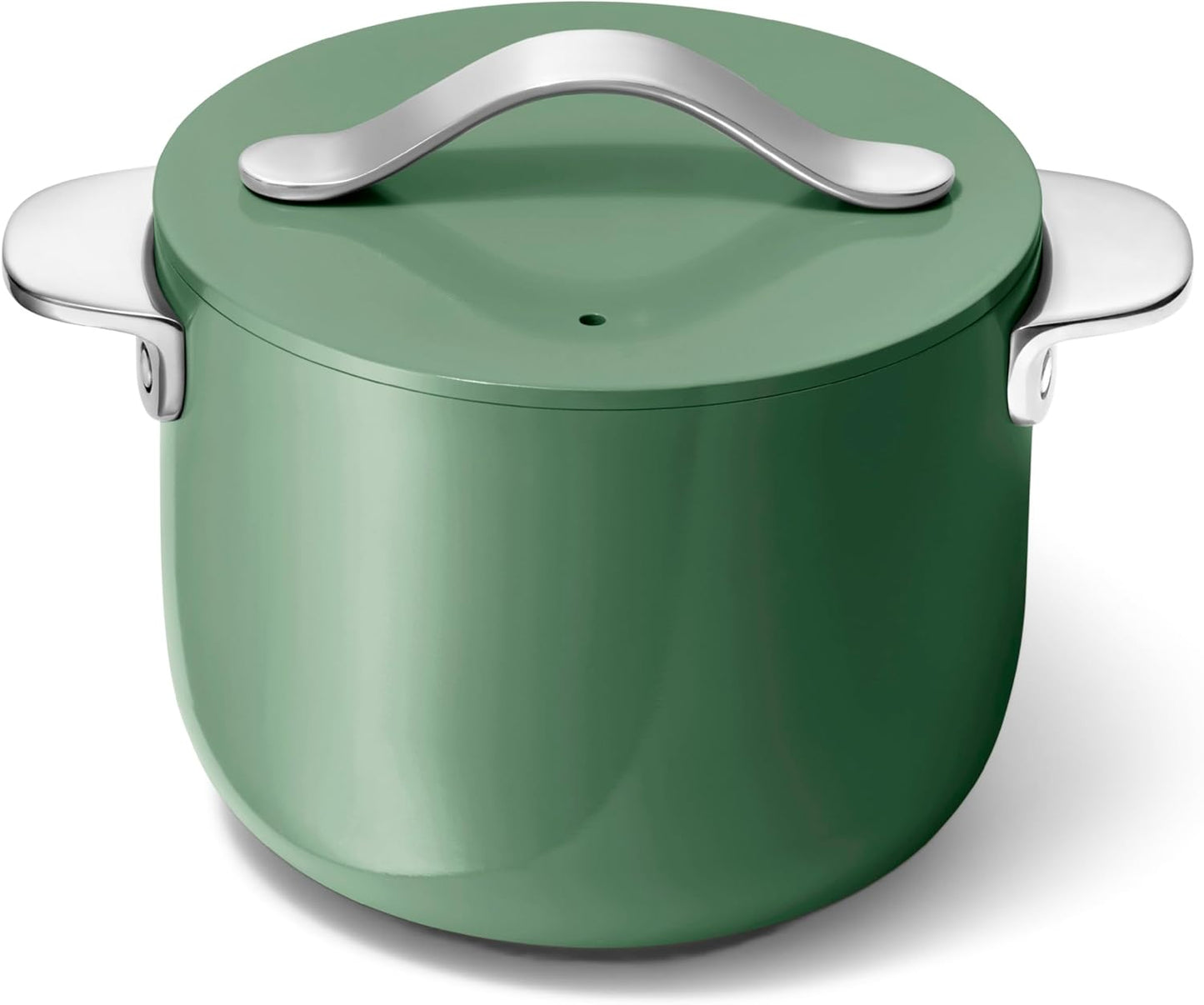 Caraway Petite Cooker - 2 Qt Ceramic Pot for Rice and Grains