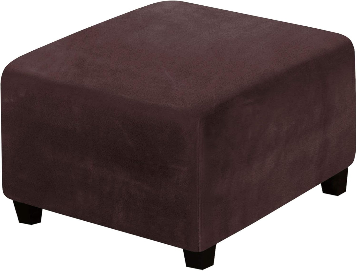 H.VERSAILTEX Square Ottoman Covers for Stylish Home Protection