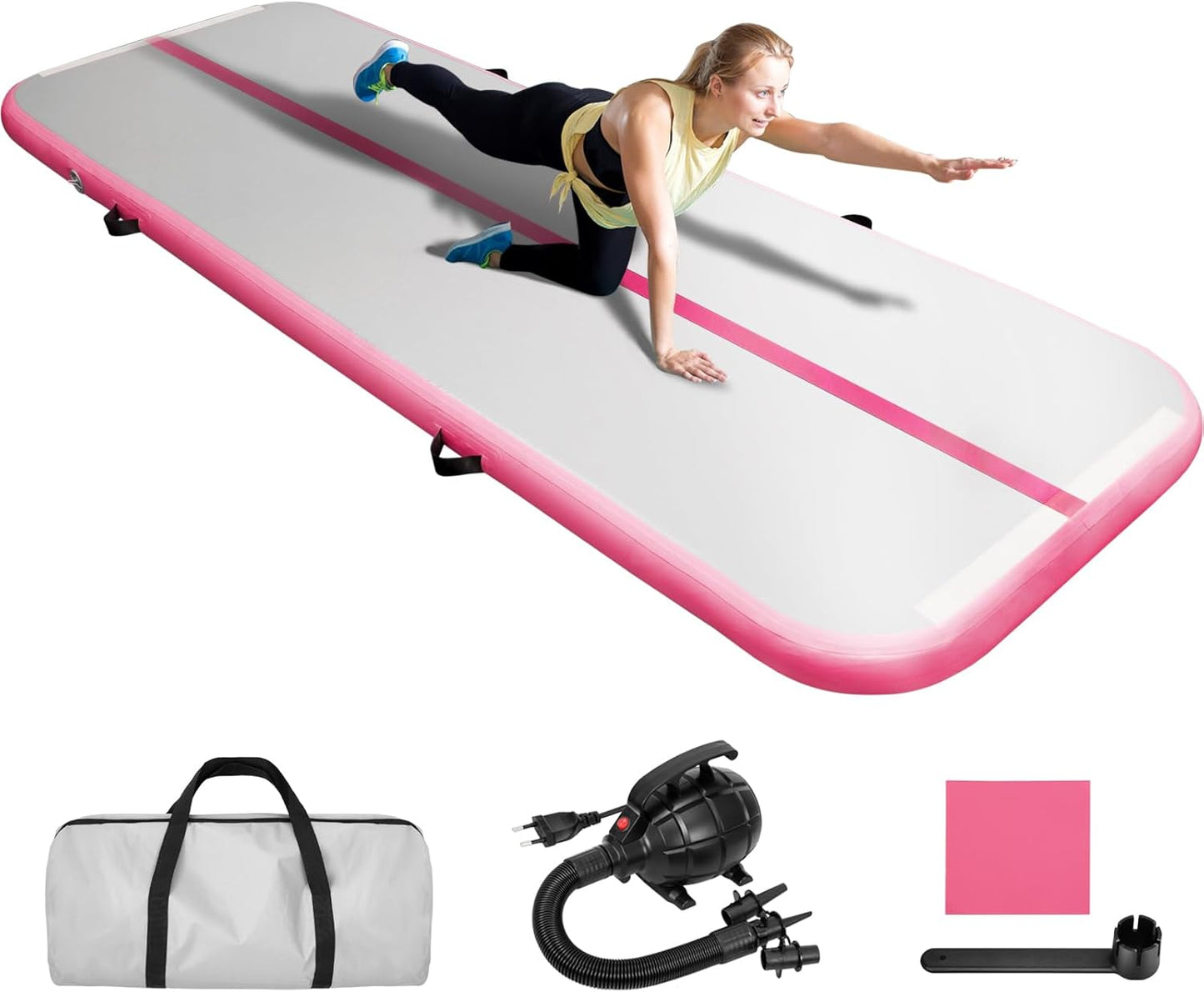 EDOSTORY Inflatable Gymnastics Mat - Ultimate Training Essential