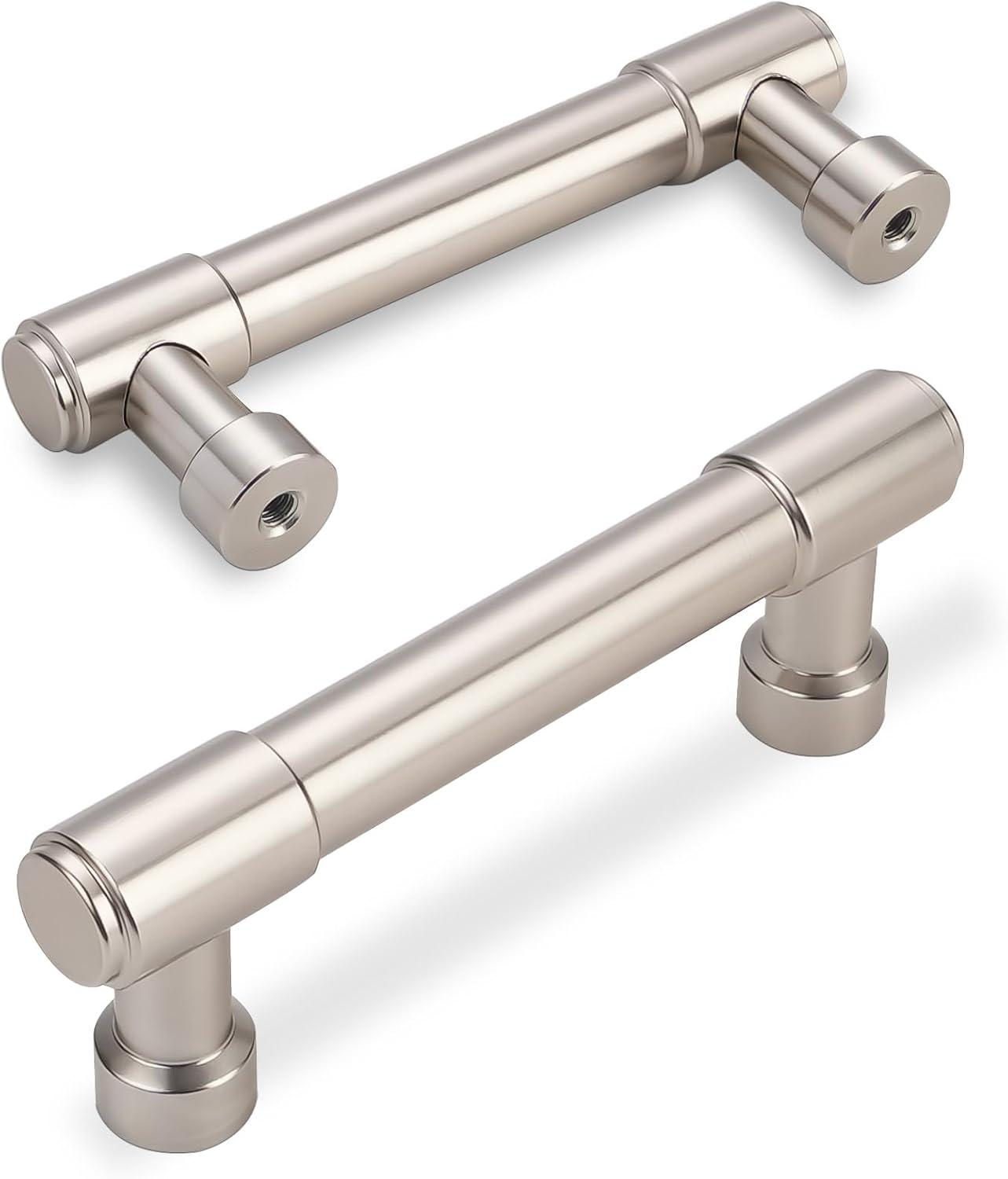 10 Pack Brushed Satin Nickel Cabinet Pulls for Kitchen Use
