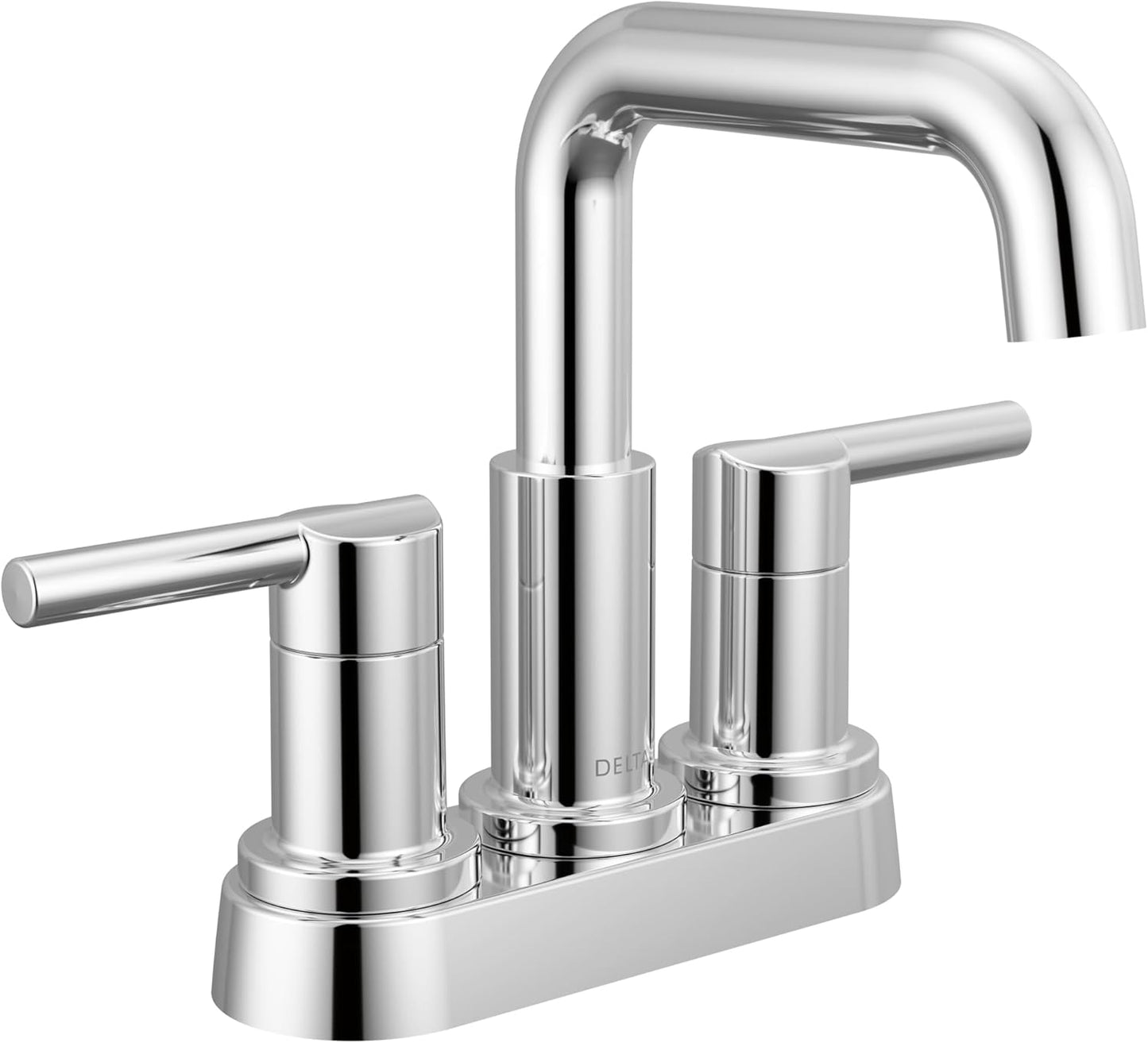 Delta Nicoli Centerset Chrome Bathroom Faucet for Vanity Use