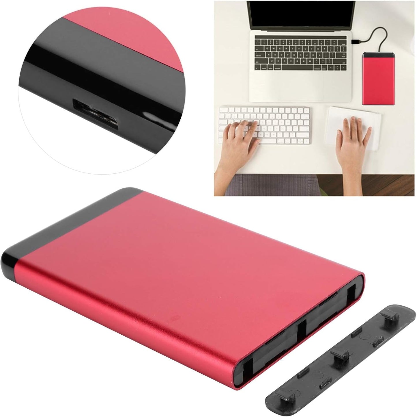 8TB Aluminum SSD Enclosure for On-the-Go Storage