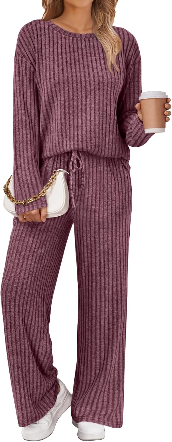 LILLUSORY Womens Lounge Sets for Cozy Fall Fashion 2025