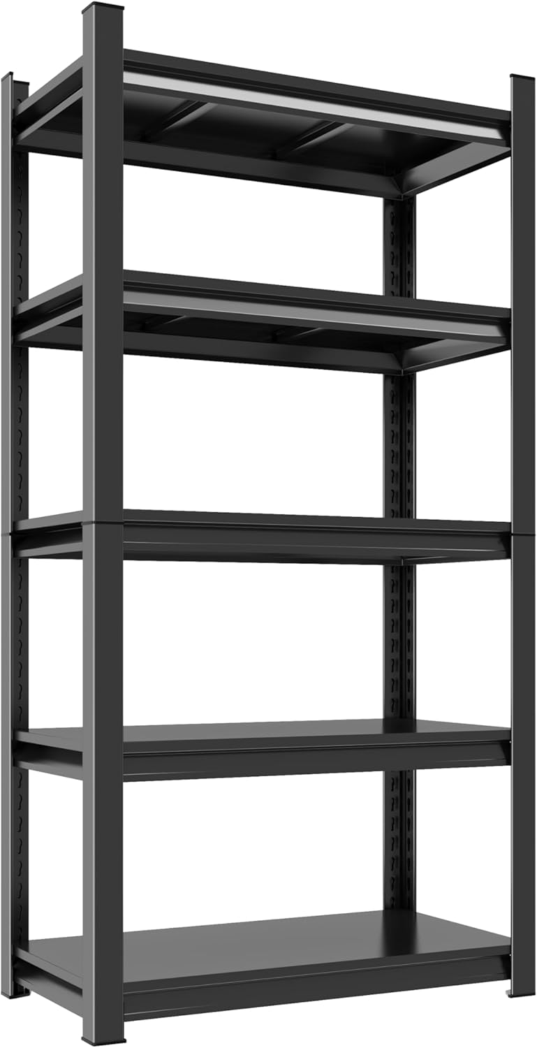 Heavy Duty Metal Garage Shelving Unit for Tools and Equipment