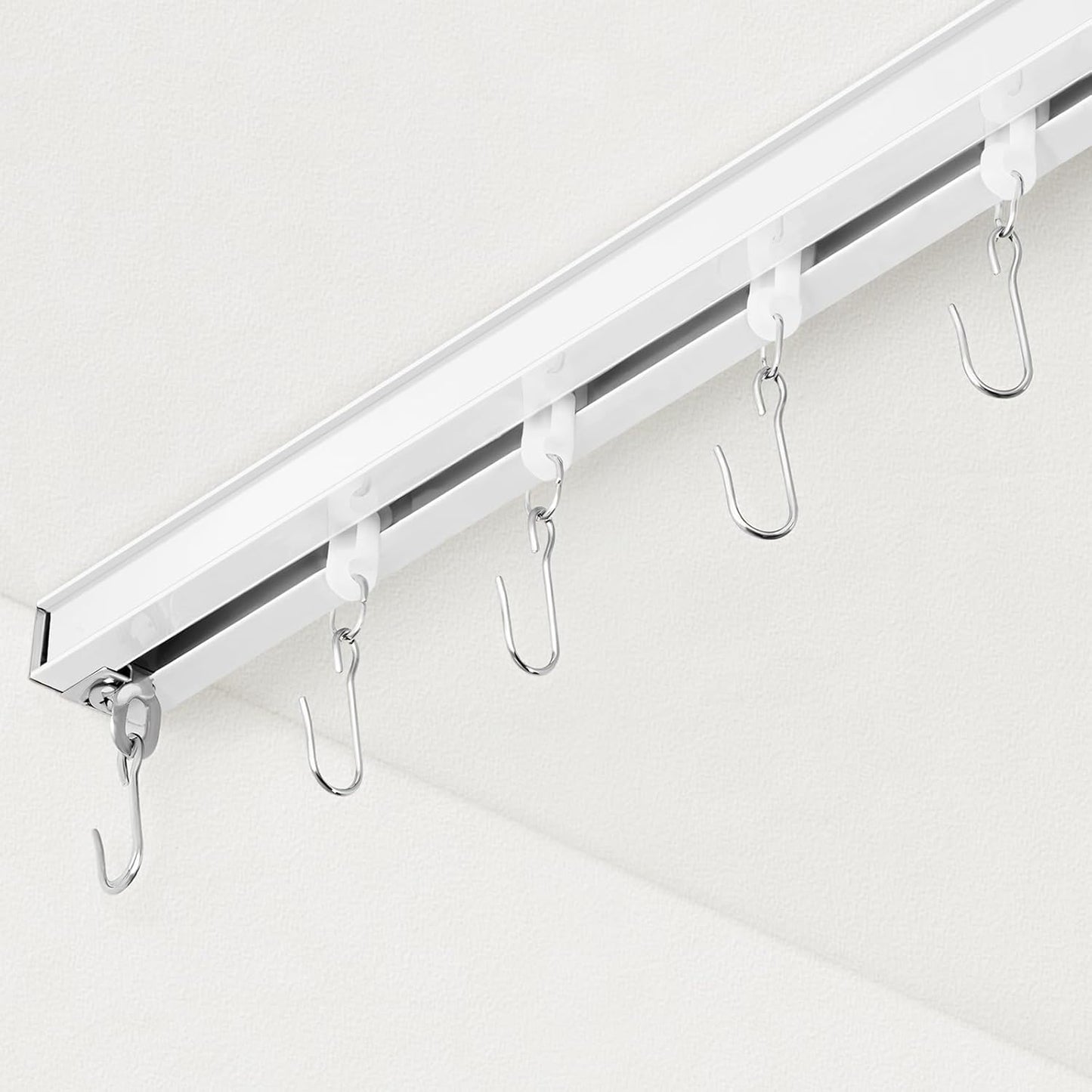 Ceiling Curtain Track for Room Divider - 18ft to 24ft Set