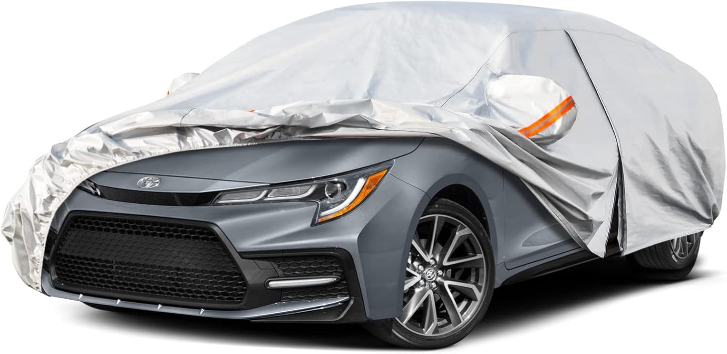 Kayme 6 Layers Car Cover for Toyota Corolla Sedan - All Weather
