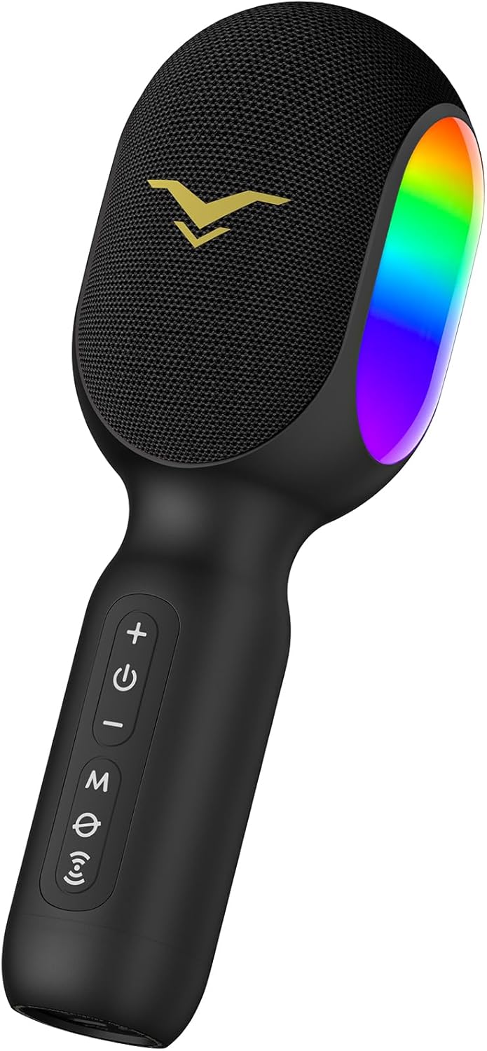 Wireless Bluetooth Karaoke Microphone for Fun Home Parties