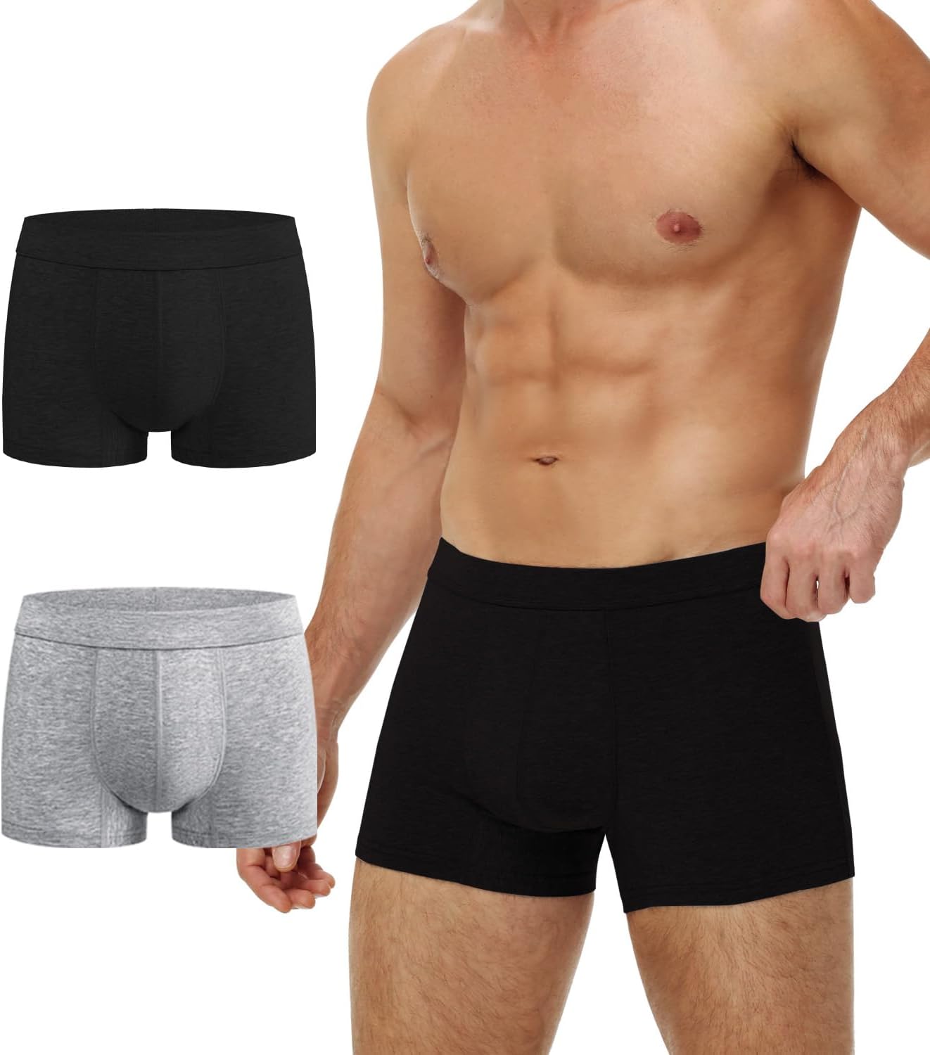 Cotton Incontinence Underwear for Men - Washable Leak Proof Briefs