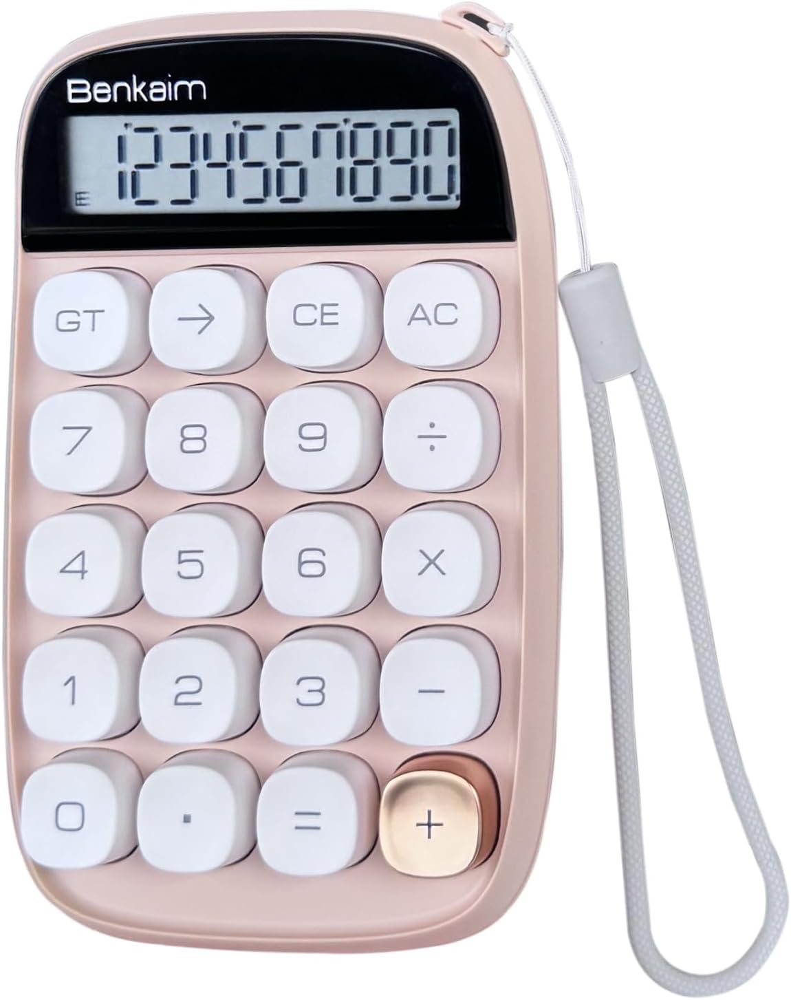 Large LCD Desktop Calculator by Benkaim - Efficient & Stylish