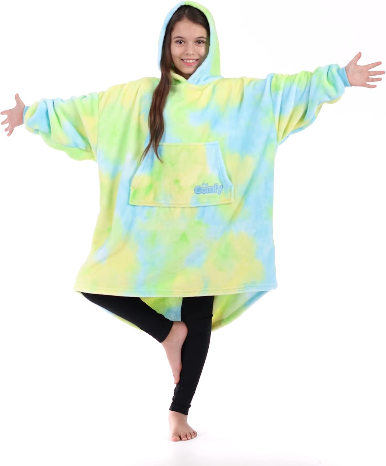Cozy Kids Wearable Blanket | Lightweight Microfiber Fleece