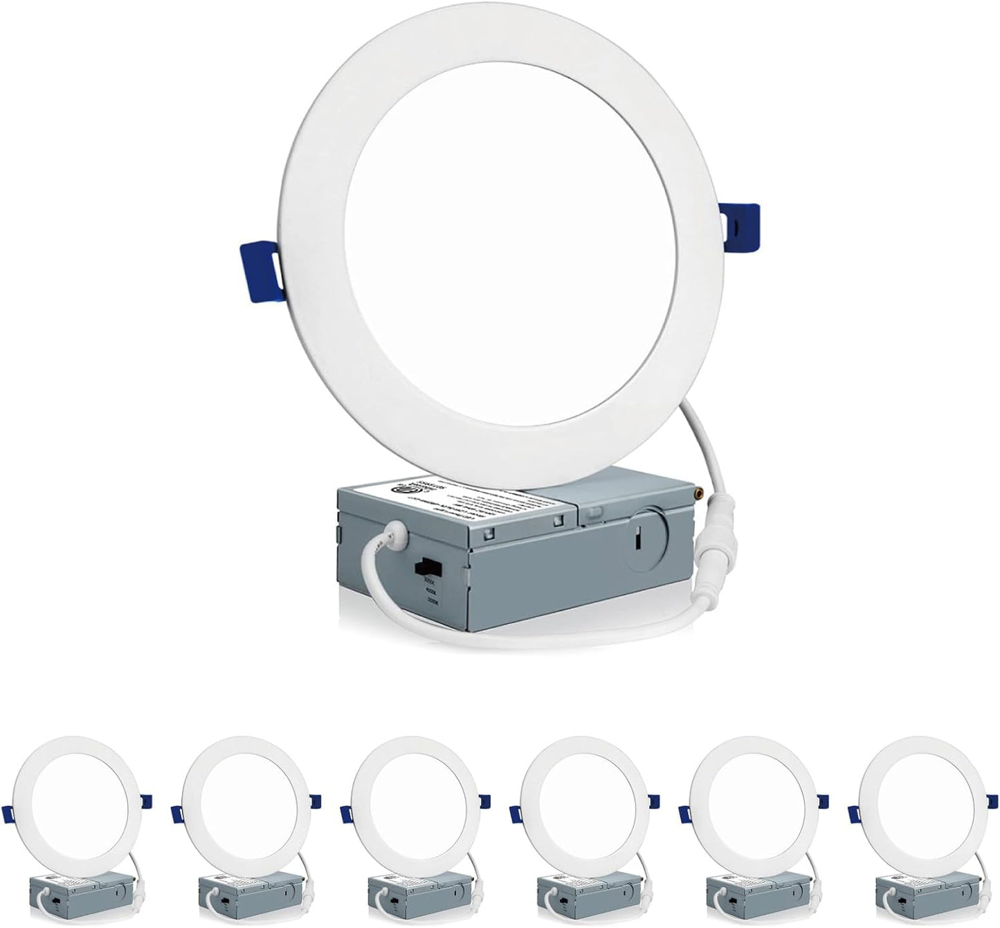 6 Inch Ultra-Thin LED Recessed Ceiling Light for Any Space