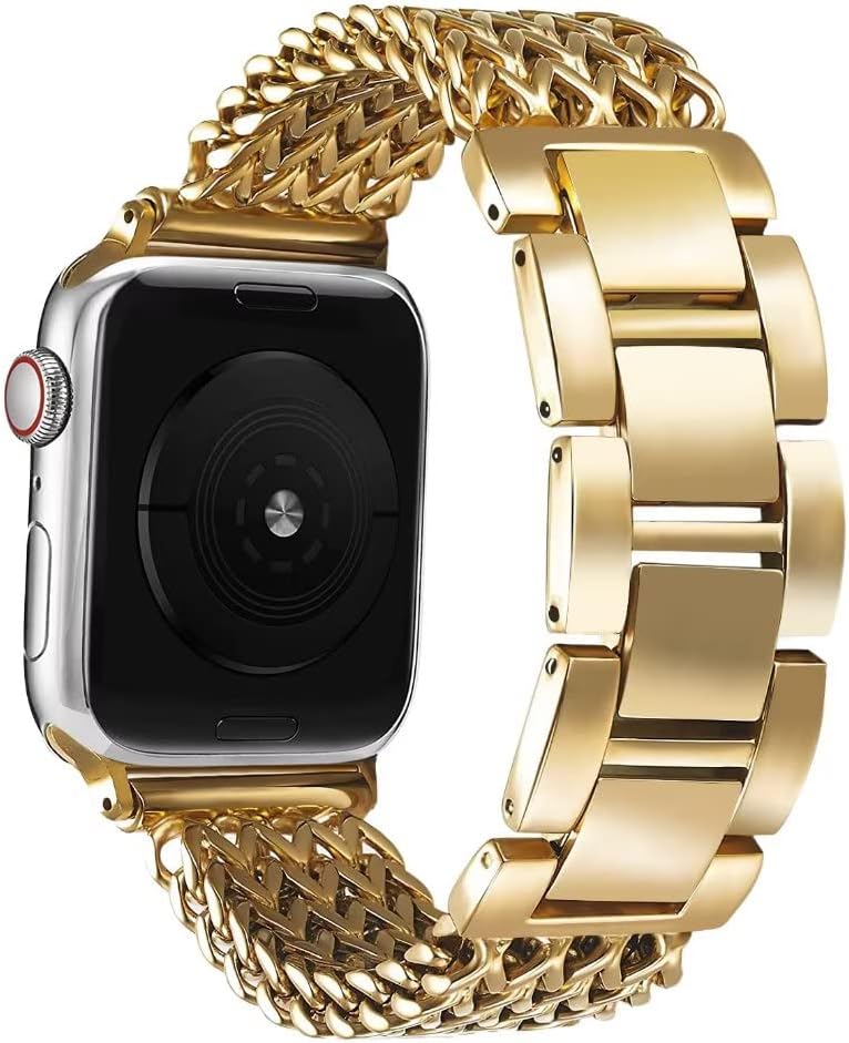 HANDODO Stainless Steel Band for Women Apple Watch Series 10 9 8 7 6 5