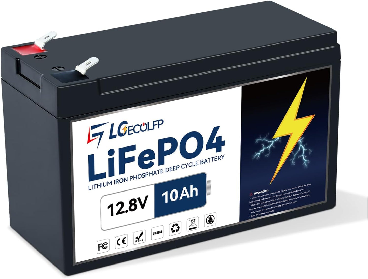 12V 10Ah Lithium Battery for Solar Systems and Outdoor Use
