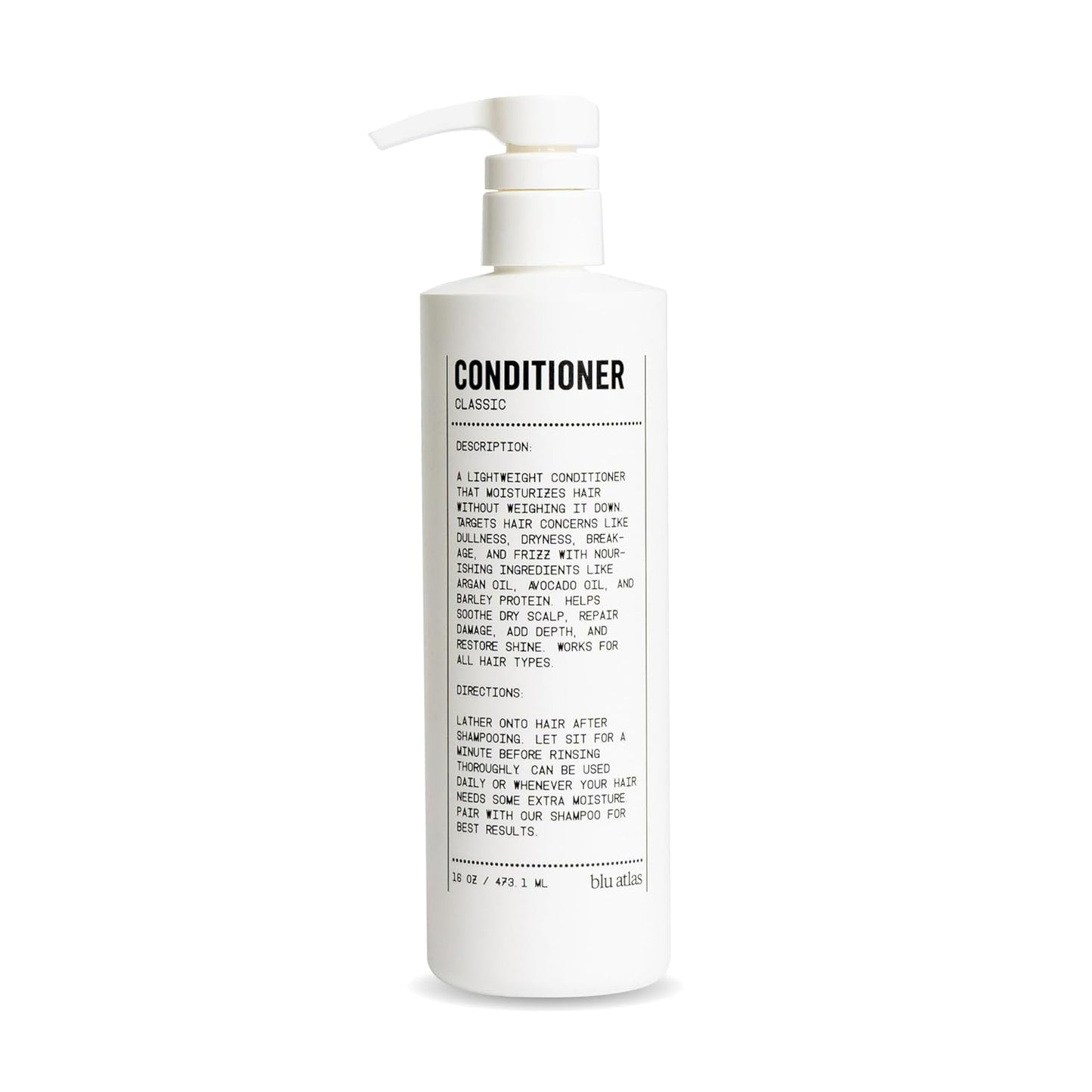 Blu Atlas Men's Natural Conditioner - Deep Moisture