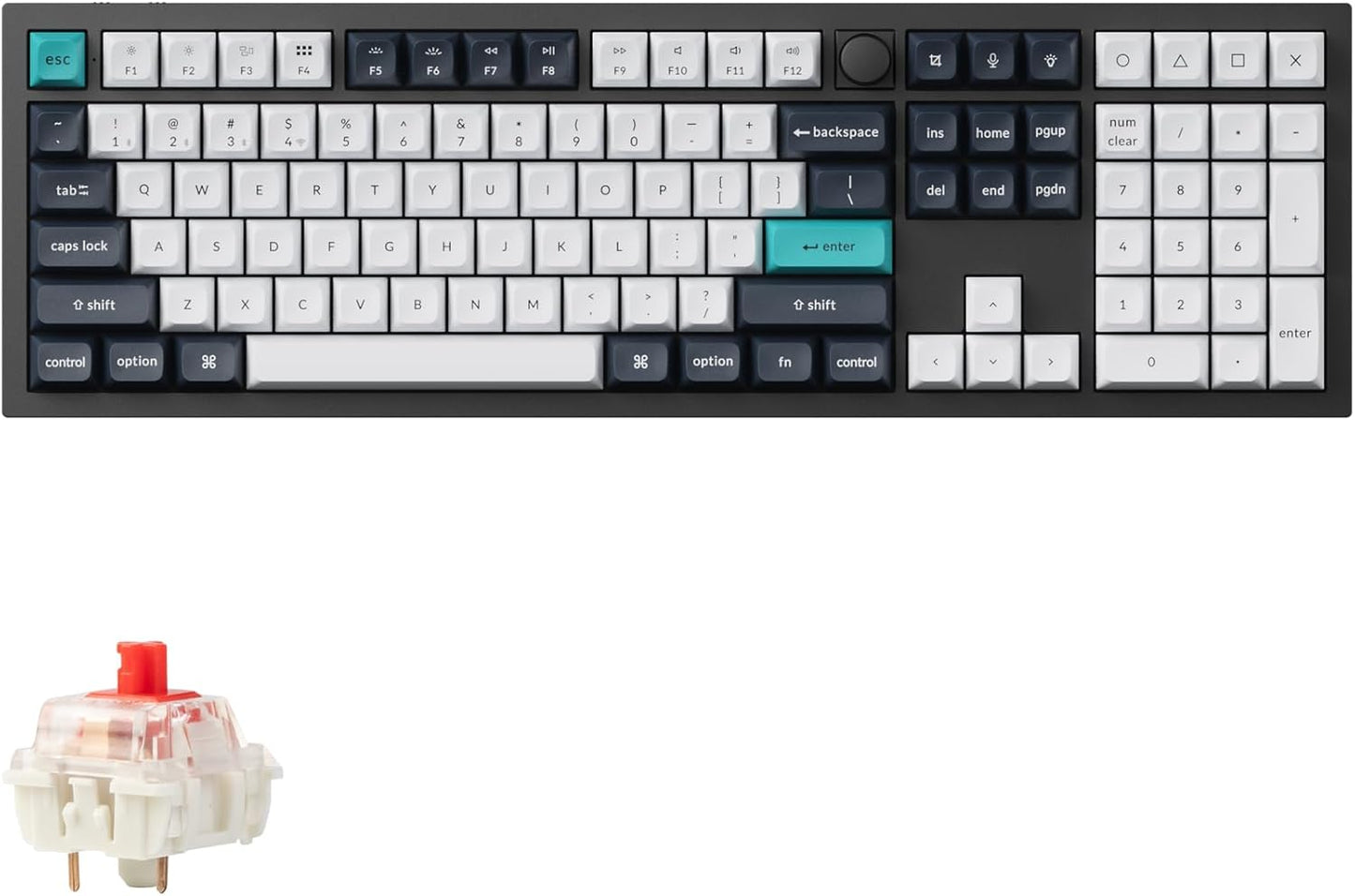 Keychron Q6 Max Custom Mechanical Keyboard with RGB Backlighting