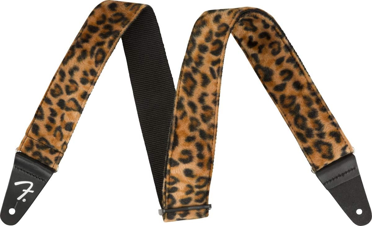 Fender 2in Zebra Guitar Strap - Rock with Wild Style!