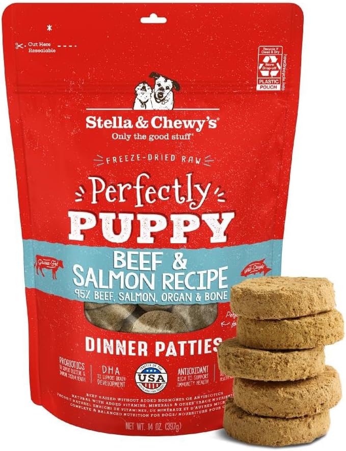 Stella & Chewy's Freeze Dried Raw Dinner Patties for Puppies