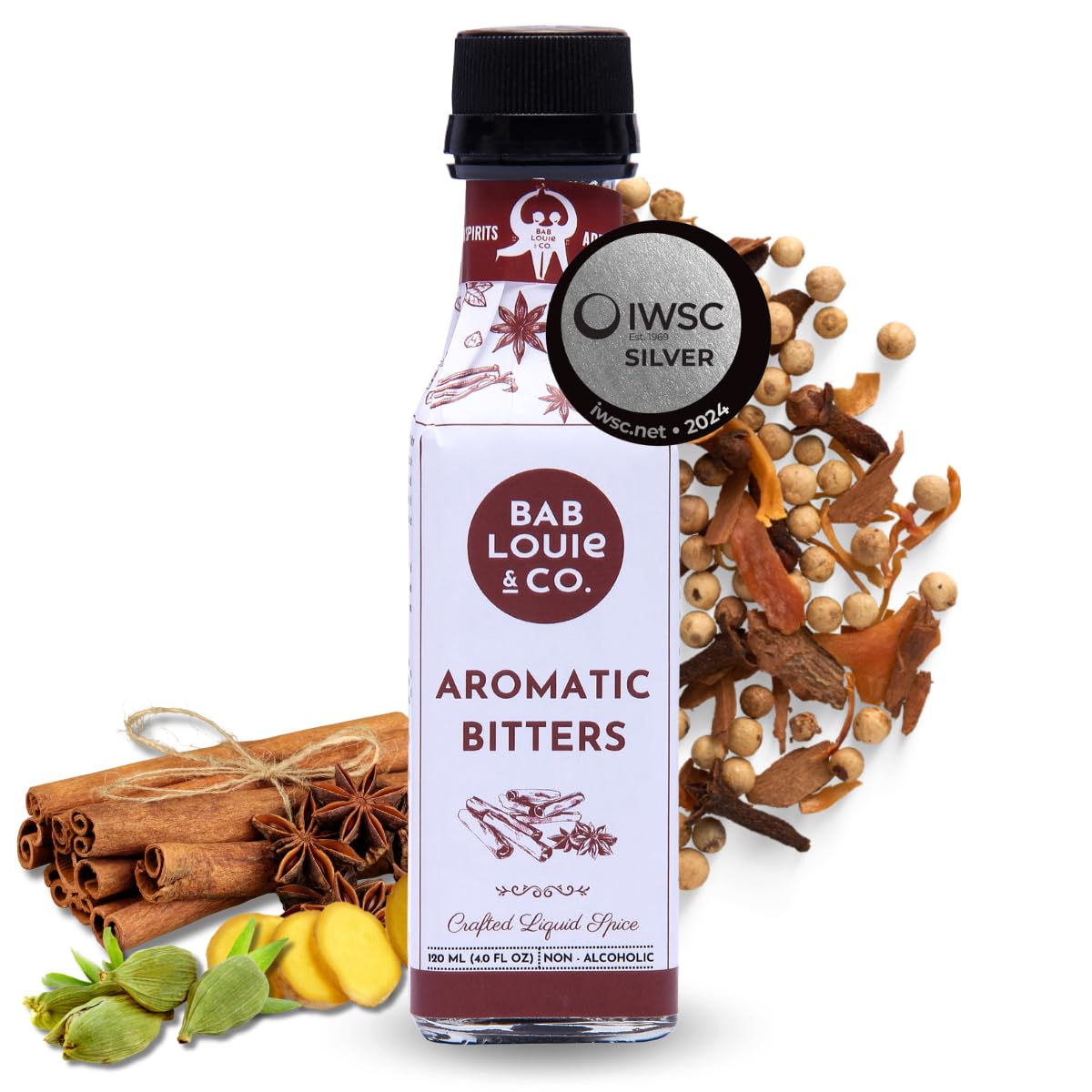 Bab Louie & Co. Aromatic Bitters: Award-Winning Whiskey Gift