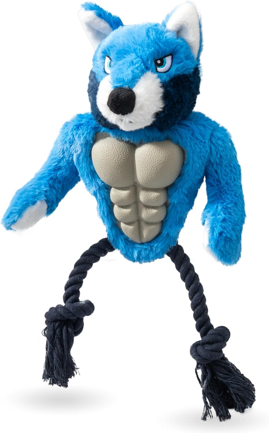 Durable Wolf Rope Dog Toy - Tough Muscle Design