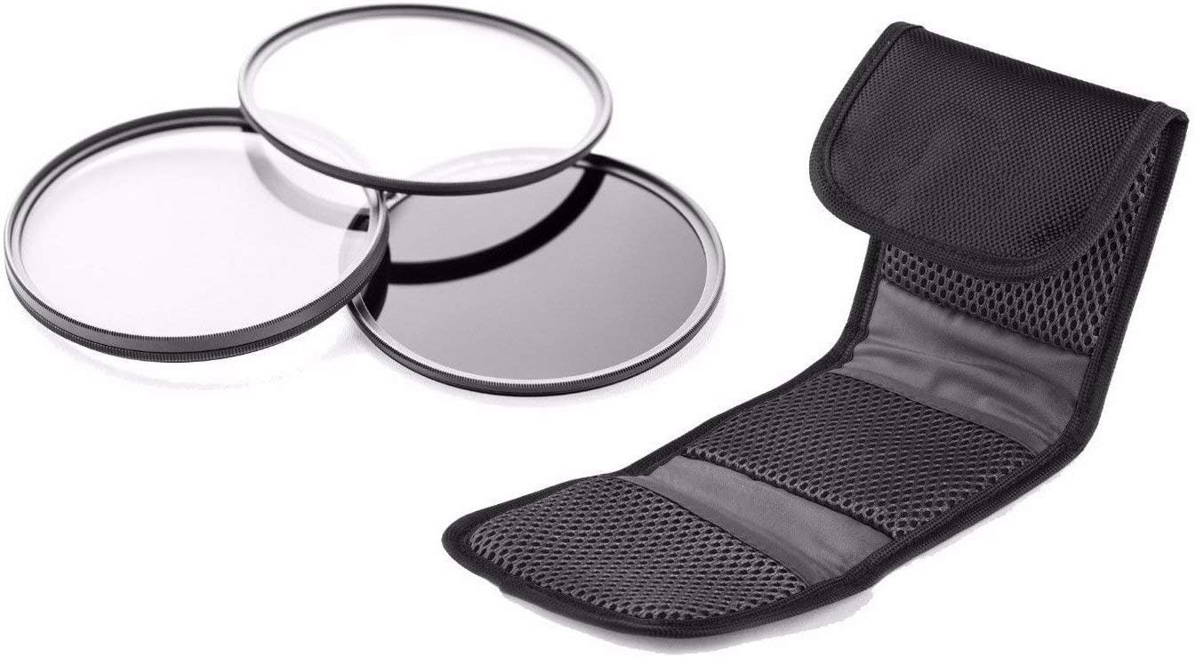 High Grade Multi-Coated 3 Piece Lens Filter Kit for Canon SX400