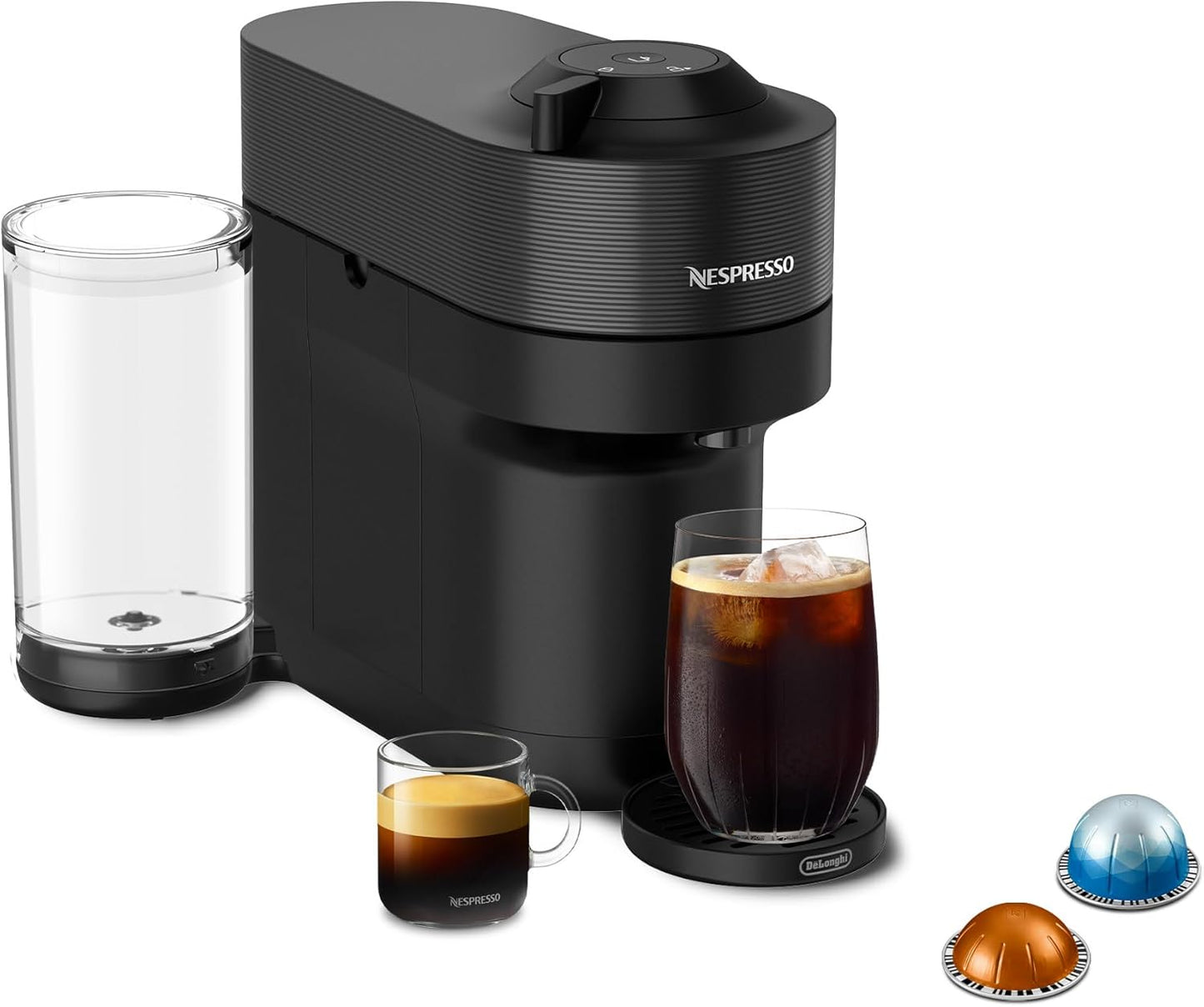 De'Longhi Nespresso Vertuo Pop+: Rich Coffee & Espresso