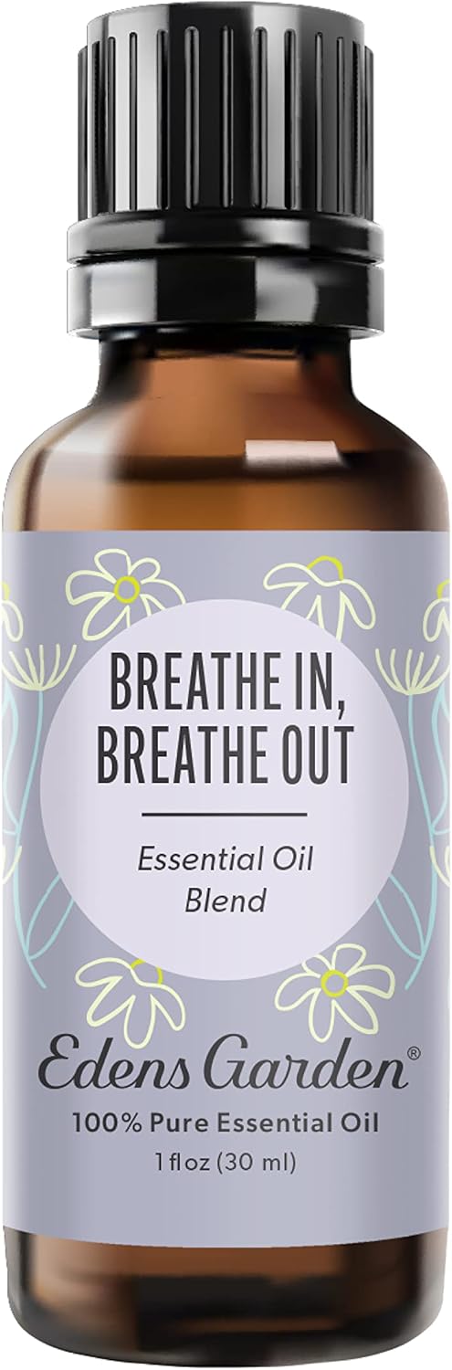 Breathe In, Breathe Out Essential Oil Blend for Wellness & Calm