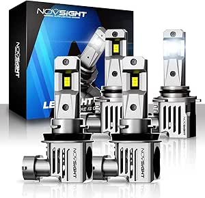NOVSIGHT 2024 Upgraded 9005 H11 LED Bulbs Combo Review