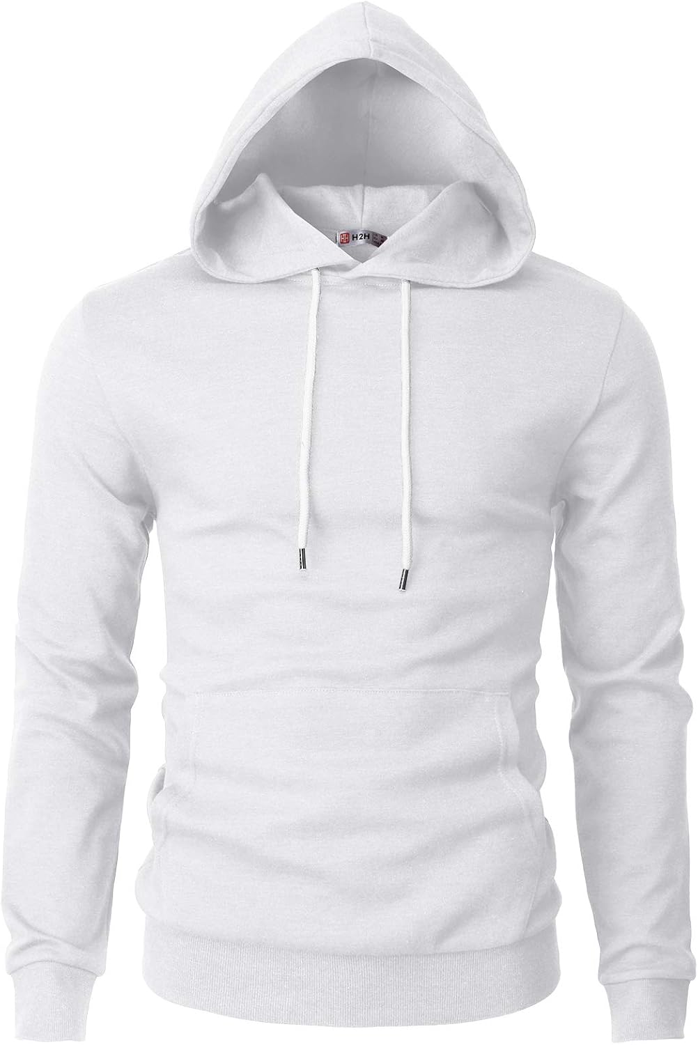Lightweight Slim Fit Hoodie with Kangaroo Pocket